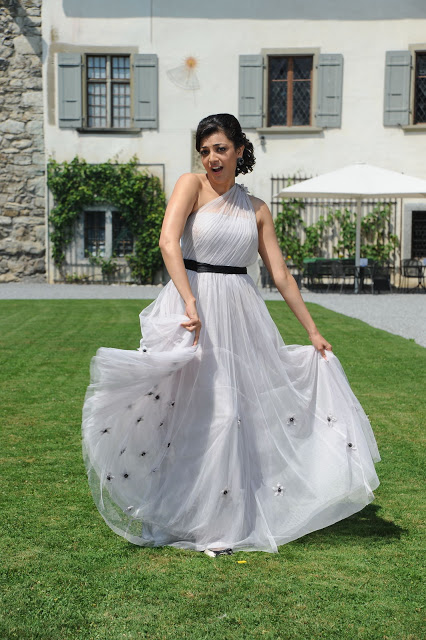 Glamorous Actress Kajal Agarwal Photos In White Dress 4